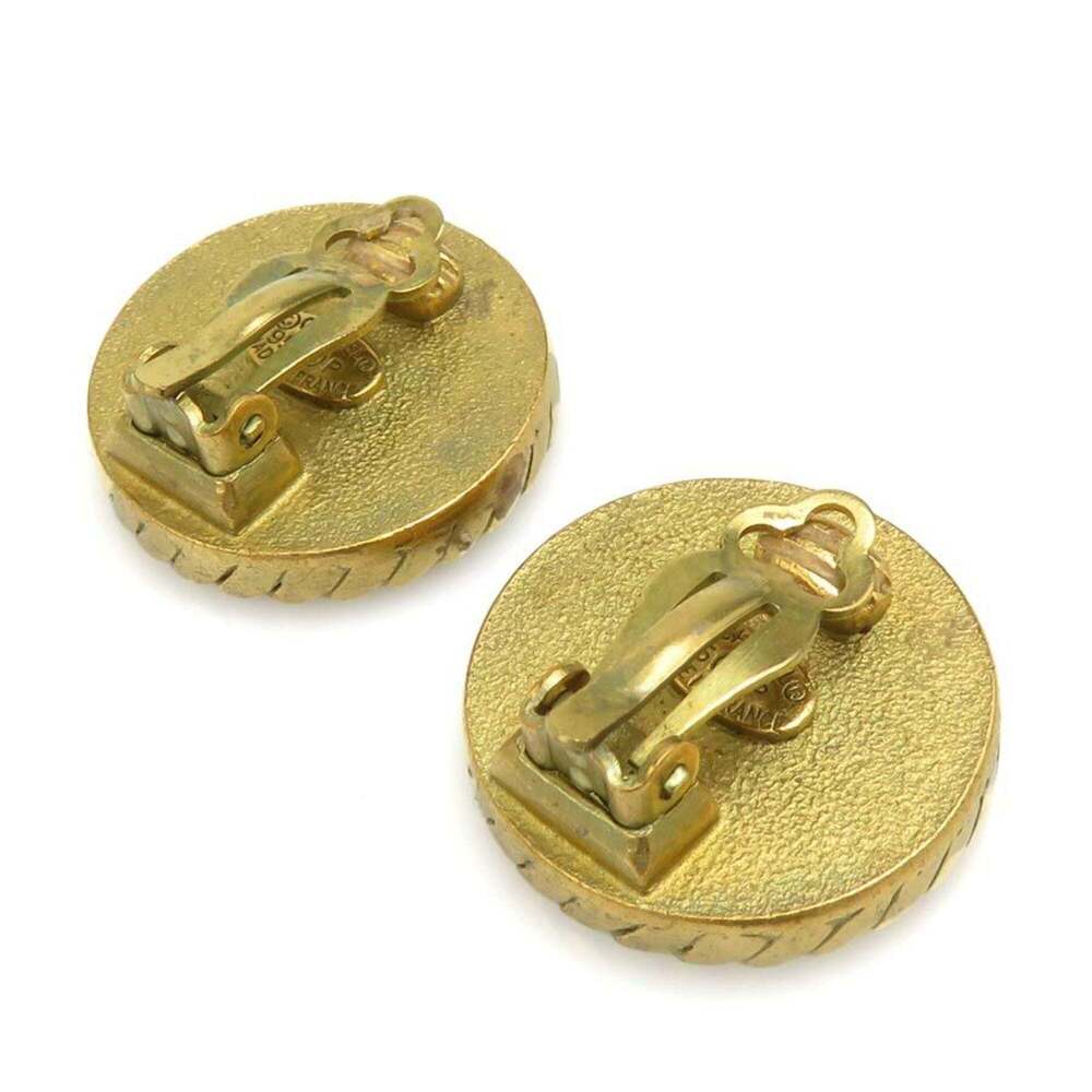 CHANEL Black Logo Earrings - Picture 4 of 13